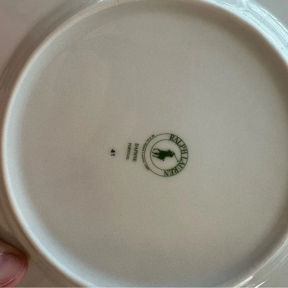 Ralph Lauren Set of 3 Daphne Rose DISCONTINUED Salad Plates - Picture 5 of 6